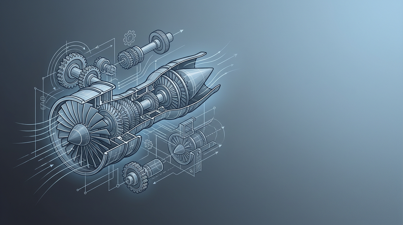 Gas Dynamics and Jet Propulsion Fundamentals — AI cover slide
