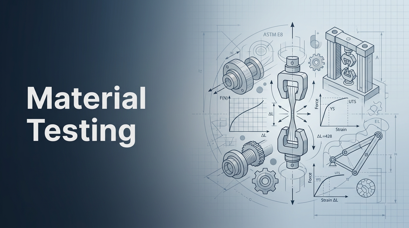 Material Testing — AI cover slide