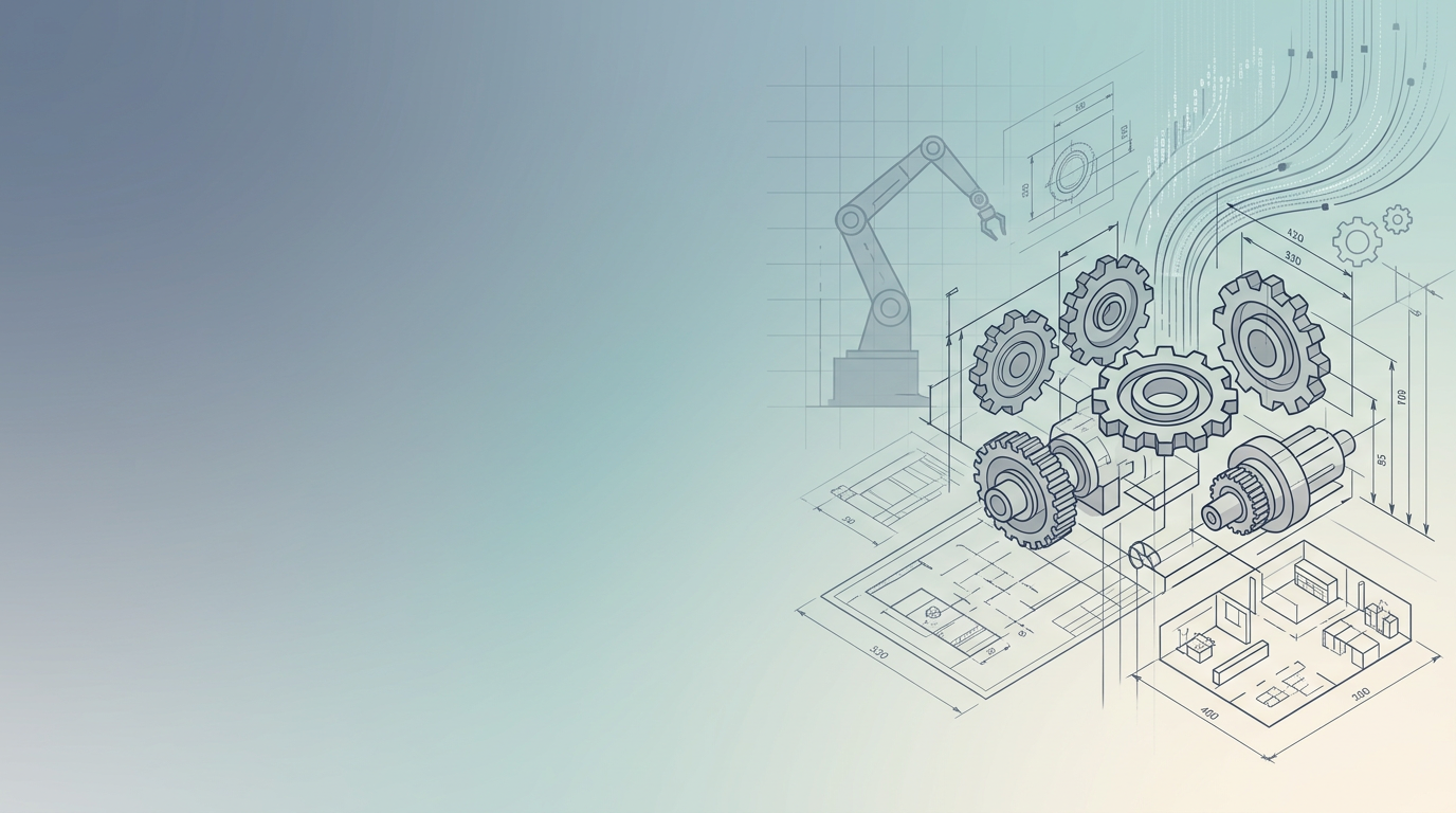 Lean Operations 4.0 Blueprint — AI cover slide